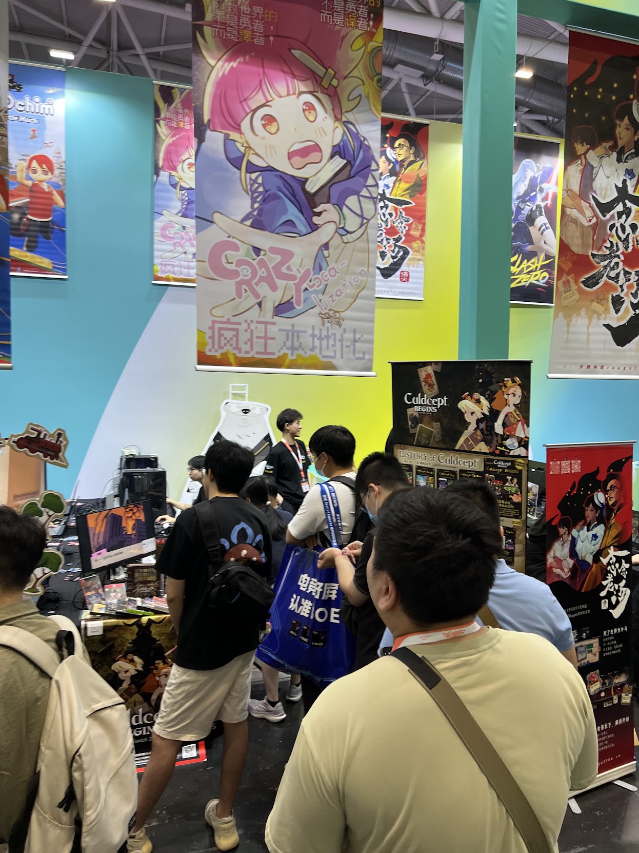 G-Fusion深圳2026に『Crazy Localization』を出展し、連日試遊待機列ができました