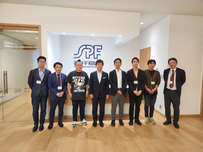 參加由笹川和平財團與JCEE主辦的研討會並發表演講！